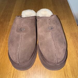 UGG Women’s Brown Suede Slippers